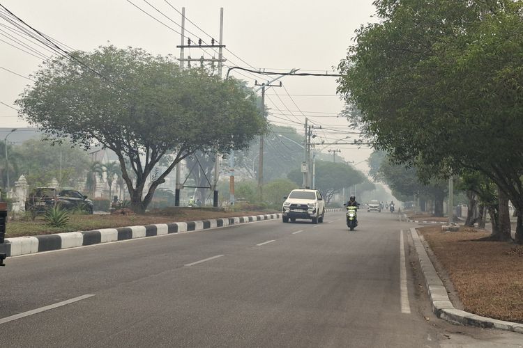 Kabut Asap Karhutla Selimuti Palangka Raya Selama 2 Bulan, Warga: Tidak Ada Perubahan