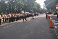 3.284 Personel Disiagakan Amankan Aksi Massa Kawal Amien Rais di Polda Metro Jaya