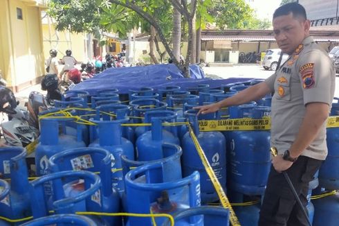 Polisi Tangkap Pengoplos Gas Melon Bersubsidi ke Elpiji 12 Kg