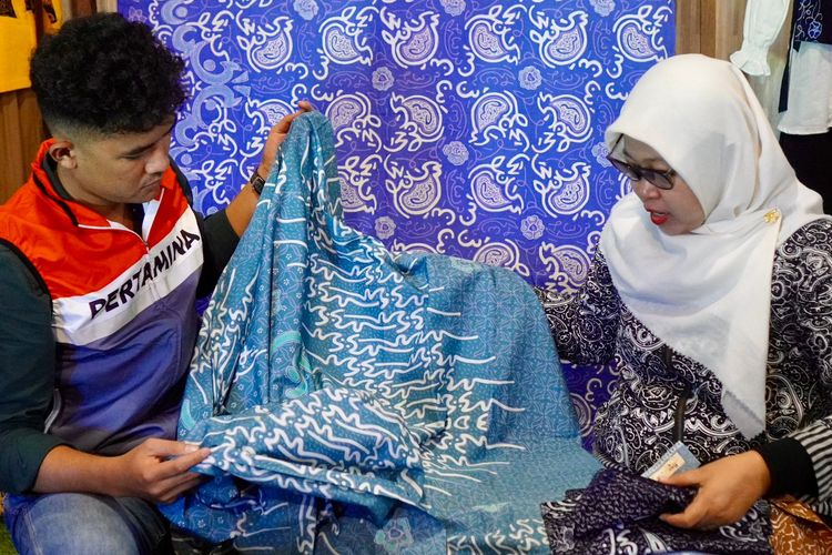 Kisah Fitria, Pelaku UMKM Bengkulu Bawa Batik Besurek ke Pasar Malaysia dan Singapura
