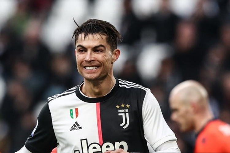 Cristiano Ronaldo saat turun di laga Juventus vs Udinese dalam pertandingan pekan ke-16 Serie A Liga Italia, di Stadion Allianz, Minggu (15/12/2019) 
