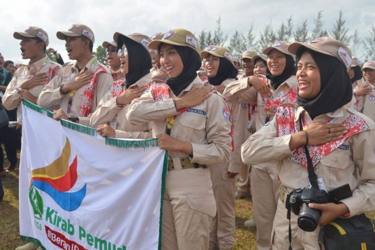 Kirab Pemuda menjadi program andalan Kemenpora. 