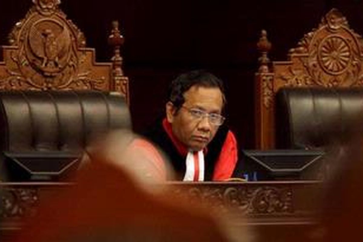 Ketua Mahkamah Konstitusi Mahfud MD 