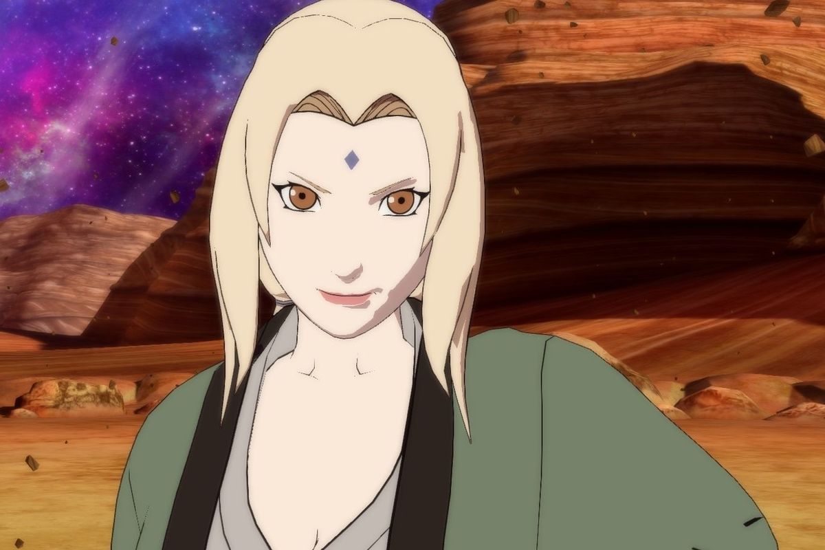 Tsunade Senju, hokage kelima di cerita manga dan animasi Naruto