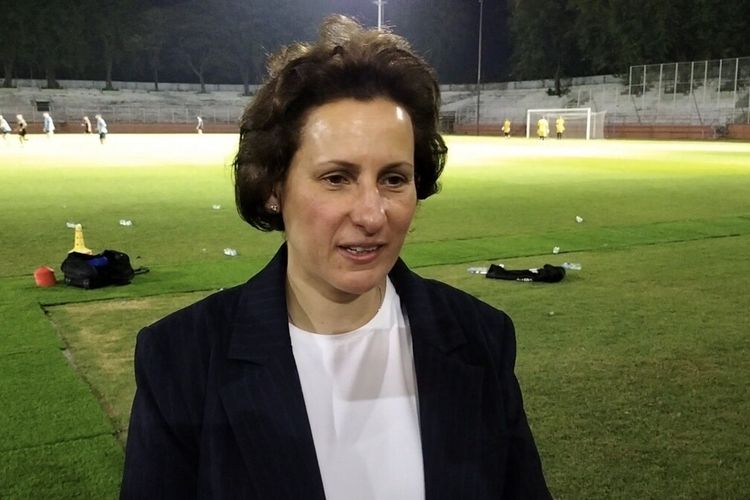 Vice-President of the Palestine Football Association (PFA) Susan Shalabi-Molano
