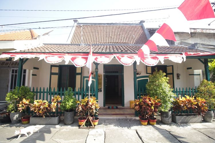 Kampung Peneleh, salah satu tempat wisata Surabaya yang bisa dikunjungi.