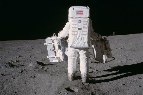 50 Tahun Peluncuran Apollo 11 ke Bulan, Simak Sejarah dari 5 Foto Berikut