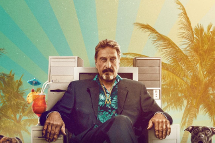 Poster film Running with the Devil: The Wild World of John McAfee