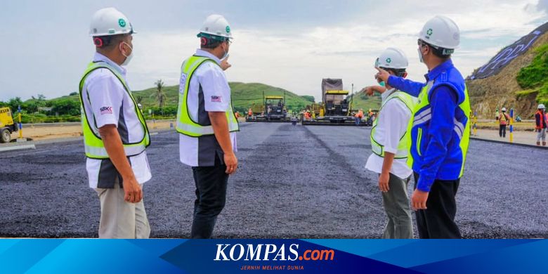 Lintasan Balap MotoGP The Mandalika Mulai Diaspal