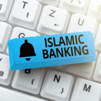 Ilustrasi perbankan syariah. 