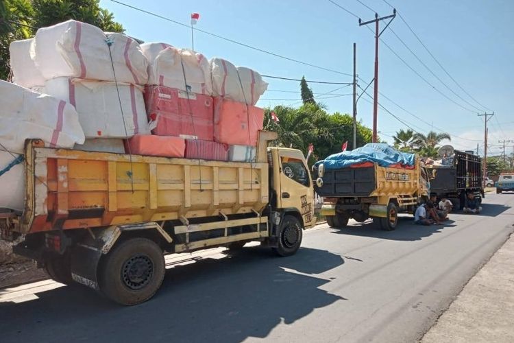 Stok Makanan Menipis, Pemkab Sikka Kirim Bantuan untuk Korban Gempa di Pulau Palue yang Aksesnya Terputus Total