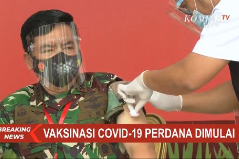 Panglima TNI Pimpin Apel Kesiapan Vaksinator Covid-19