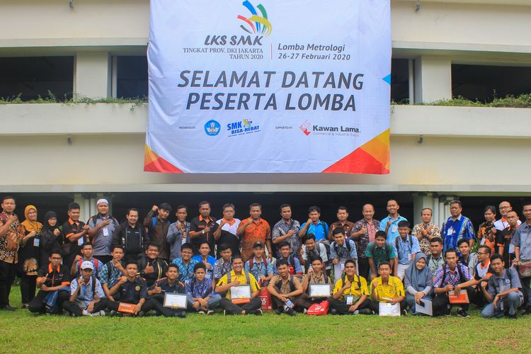 Sebanyak 30 siswa dari 20 SMK se-Jakarta mengikuti kompetisi metrologi dalam LKS (Lomba Kompetensi Siswa) SMK 2020, pada 26-27 Februari 2020 di Kantor Dinas Pendidikan Jakarta Selatan.