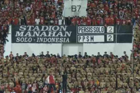 Stadion Manahan Berpihak kepada Sriwijaya FC