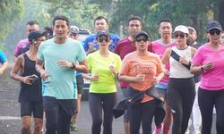 Lari Pagi Bareng Zita Anjani, Sandiaga Uno Optimis Kepemimpinan Perempuan di Jakarta Berikan Efek Positif 