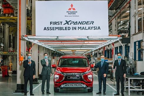 Dijual November, Mitsubishi Mulai Produksi Xpander di Malaysia