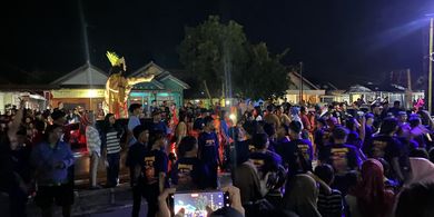 Ogoh-ogoh hingga Sound Horeg Meriahkan Halalbihalal di Indramayu, Karnaval Desa Krasak Sedot Ribuan Warga