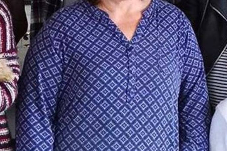 Cathy Cowin sebelum memangkas berat badannya.