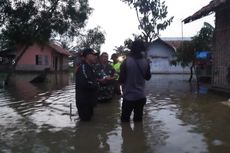 61 Rumah dan 150 Hektare Sawah dan Tambak di Karawang Terendam Banjir