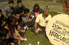 Warga di Solo Gelar Doa Bersama untuk Korban Hercules di Medan