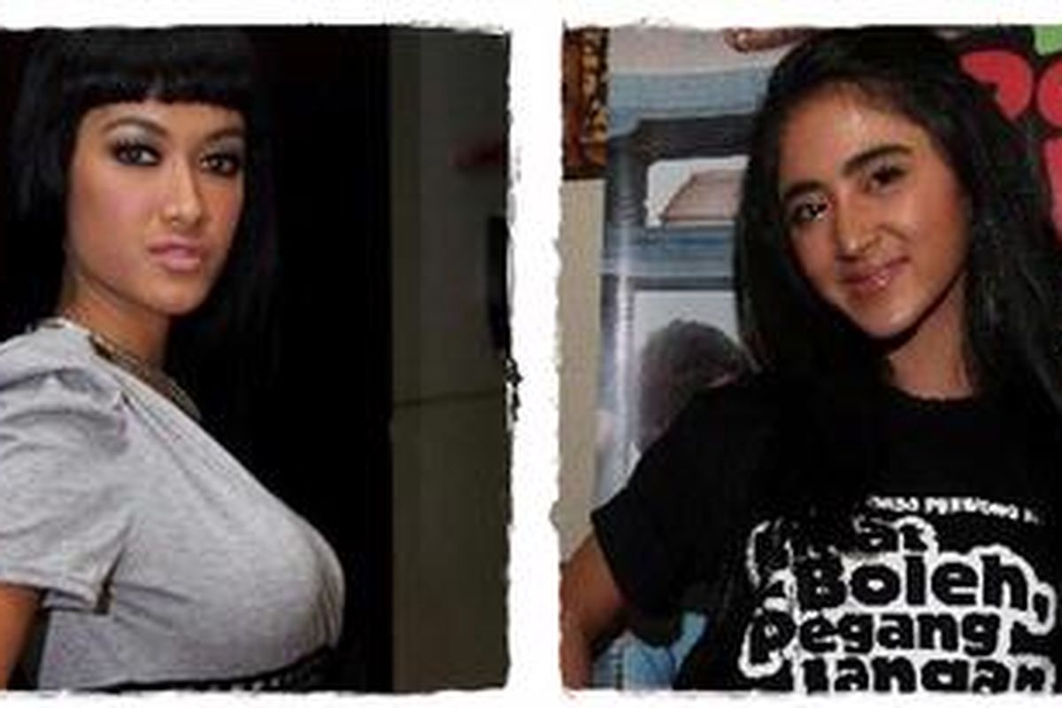 Julia Perez dan Dewi Perssik