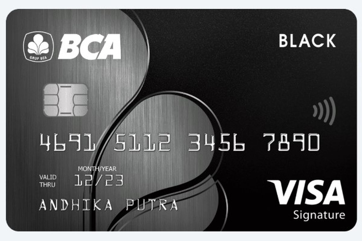 Ilustrasi cara aktivasi kartu kredit BCA.