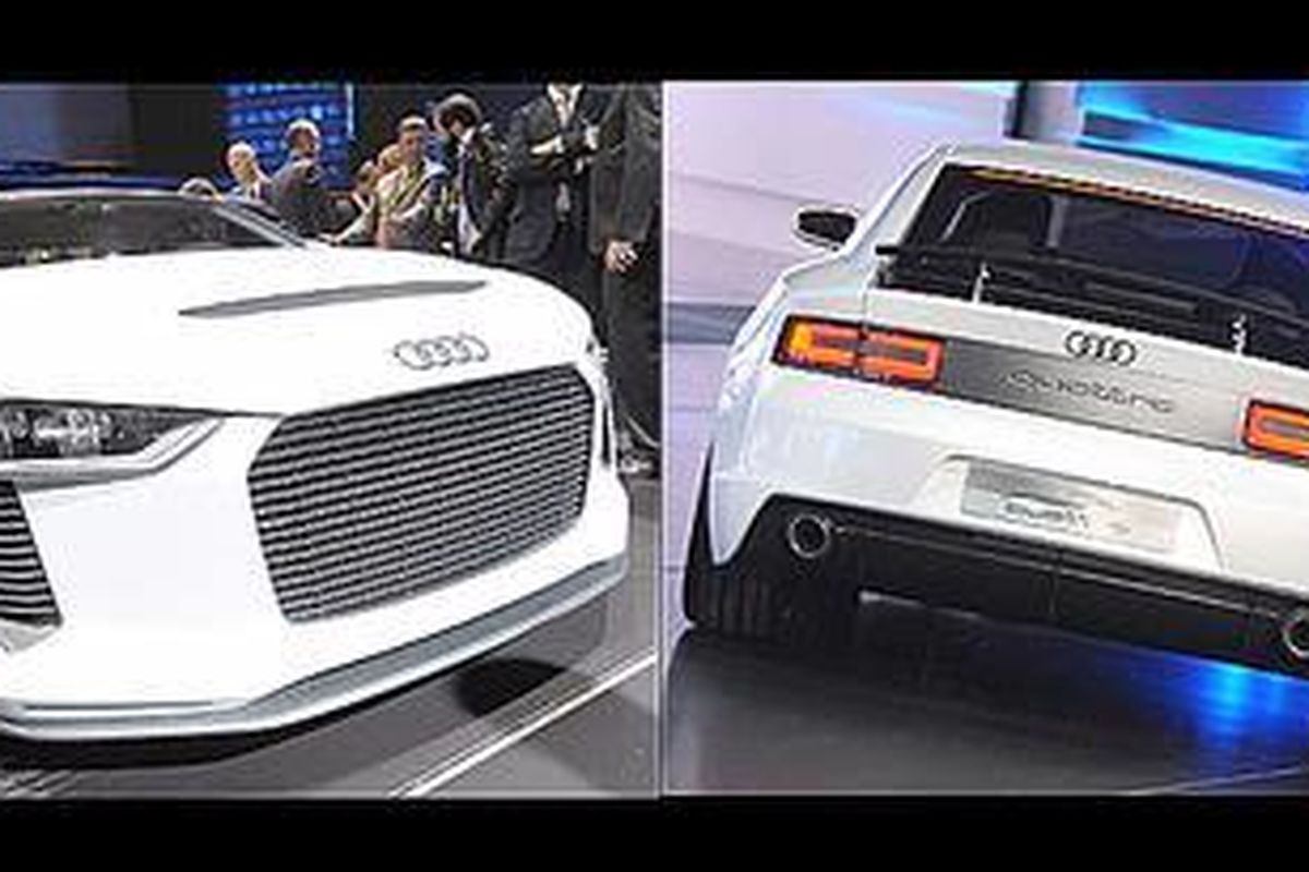 Mobil Konsep Audi Quattro di Paris Motor Show 2010 