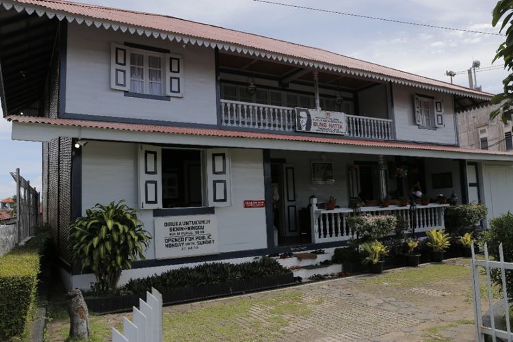 Rumah kelahiran Bung Hatta di Bukittinggi, Sumatera Barat. 