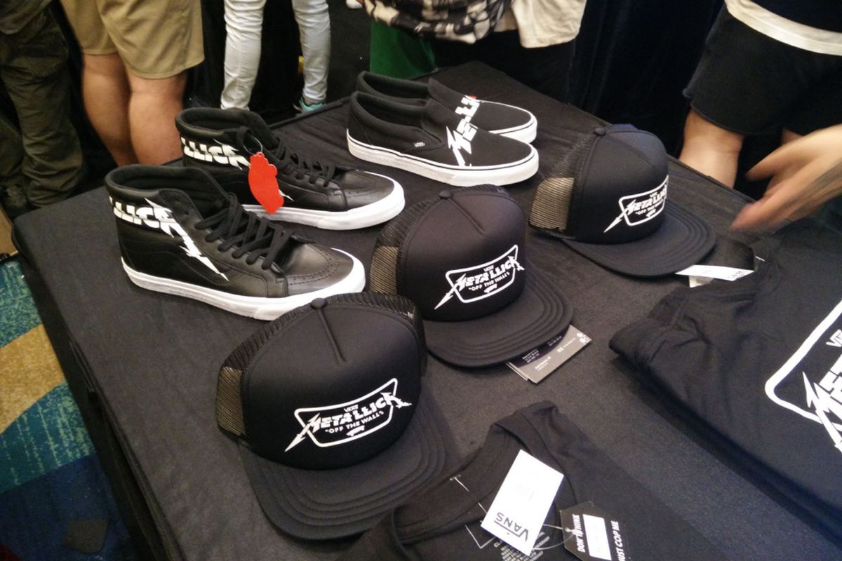 Sneakers Vans X Metallica yang hanya bisa dibeli oleh mereka yang namanya masuk undian