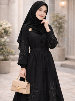 Tren Baju Lebaran 2026: Hitam Monokrom yang Selalu Aman.