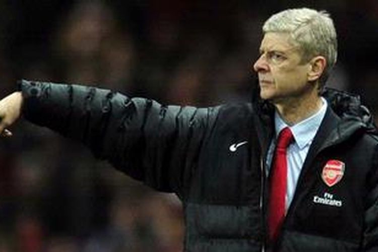 Manajer Arsenal, Arsene Wenger.