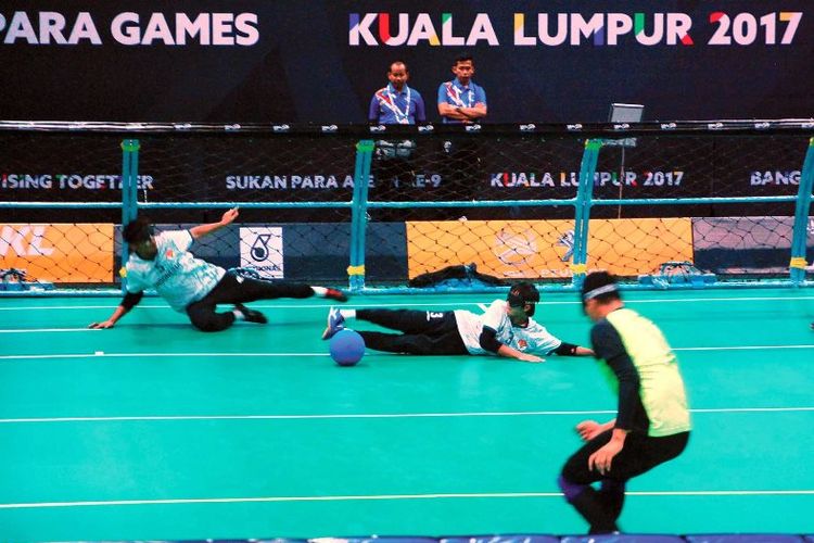 Pertandingan Goal Ball ASEAN Paragames 2017