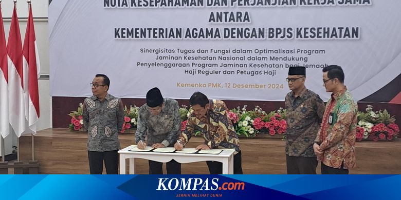 Kemenag dan BPJS Kesehatan Jalin Kerja Sama untuk Tingkatkan Kualitas Layanan Kesehatan Jemaah Haji