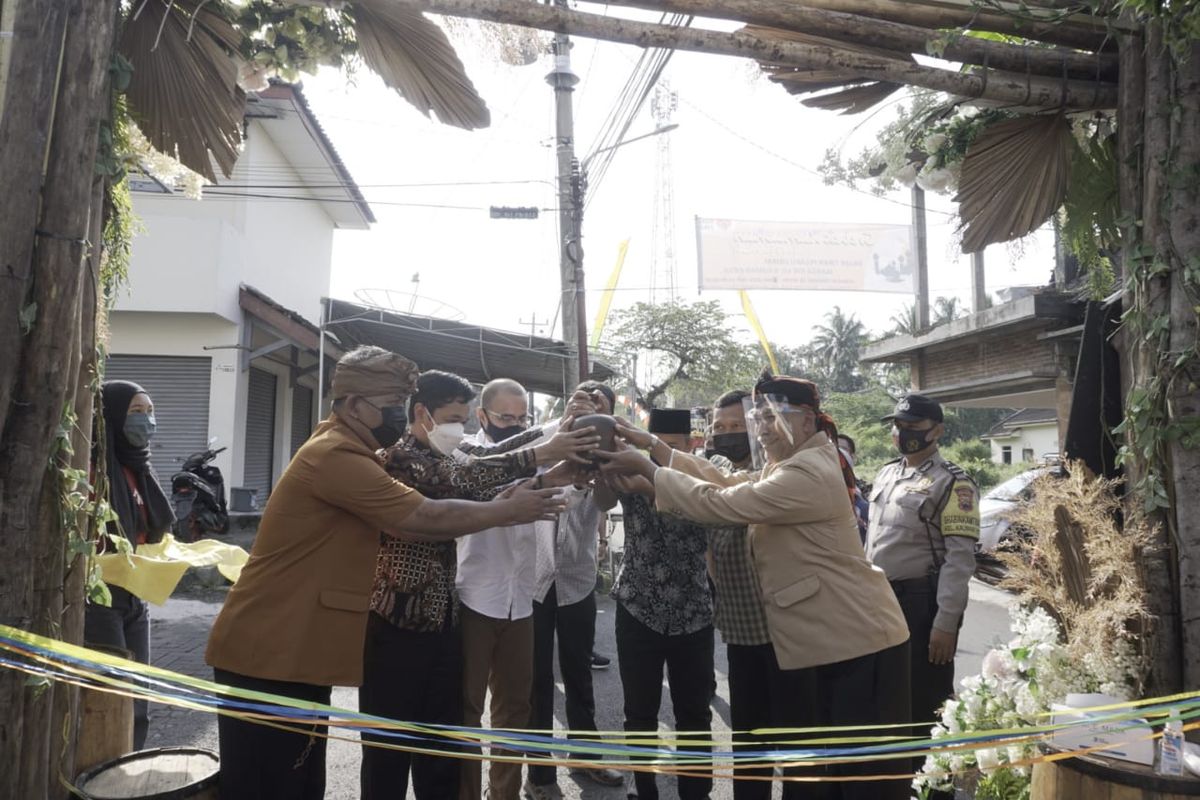 Pembukaan Grebeg Ramadan di RW 07 Kauman Kidul Kota Salatiga.