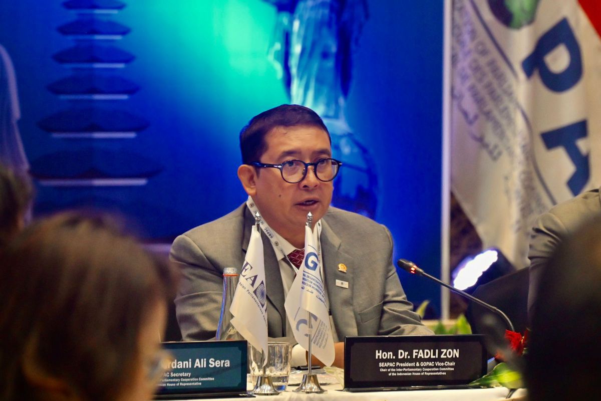 Ketua SEAPAC Fadli Zon.