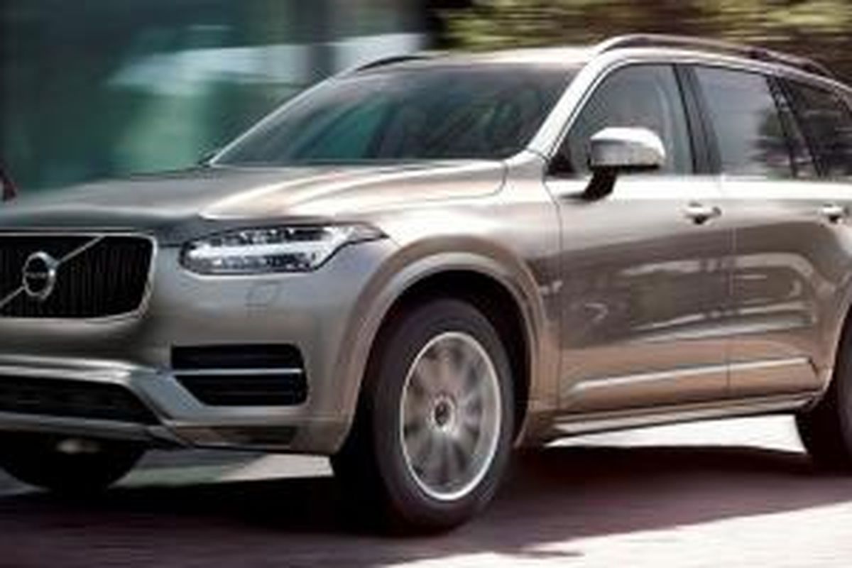 Volvo XC90 diproduksi di Gothenburg, Swedia.