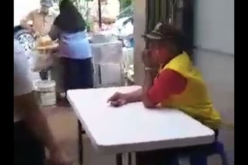 Viral, Oknum Petugas Ngotot Ingin Makan di Tempat di Kramat Pela