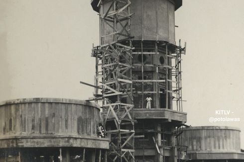 Mengenal Water Toren, Menara Air Tempat Pengibaran Bendera Merah Putih Pertama di Jambi