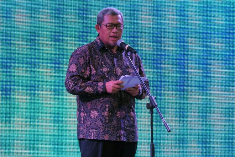 Gubernur Jawa Barat, Ahmad Heryawan (Aher) saat menyampaikan sambutan acara pembukaan Musyawarah Perencanaan Pembangunan (Musrenbang) tahun 2017. Acara digelar di Intercontinental Resort, Bandung, Kamis (13/4/2017).