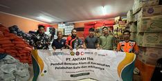 Tanggap Bencana di Sukabumi, ANTAM Turunkan Tim Emergency Response Group