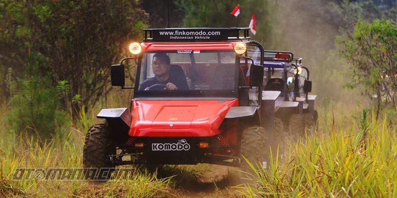 test drive Fin Komodo