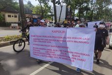 Kasus Mandek 2 Tahun Lebih, Puluhan Warga Korban Penipuan di Bogor Gelar Aksi 