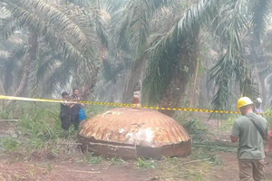 Dua Hari Berturut-turut, Benda Logam Misterius Ditemukan di Perkebunan Sawit Kotim