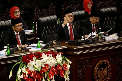 Dalam Pidatonya, Ketua MPR Puji Prestasi Pemerintahan Jokowi