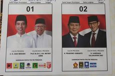 Debat Terakhir, Jokowi-Ma'ruf Berpakaian Seperti di Surat Suara, Prabowo-Sandi Konsisten Berjas dan Berpeci