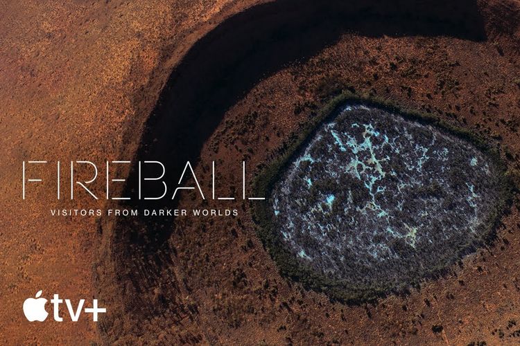 Poster film Fireball: Visitors from Darker Worlds