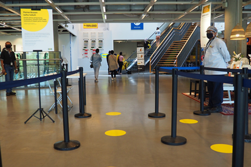 IKEA Alam Sutera Kembali Dibuka, Pengunjung Wajib Check-In dengan Aplikasi
