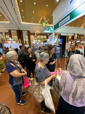 UMKM binaan Waskita ikut serta dalam  pameran INACRAFT 2025 yang mengusung tema ?From Smart Village to Global Market? berlangsung di Jakarta pada 5-9 Februari 2025.