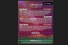Lineup Coachella 2023, Bad Bunny hingga BLACKPINK