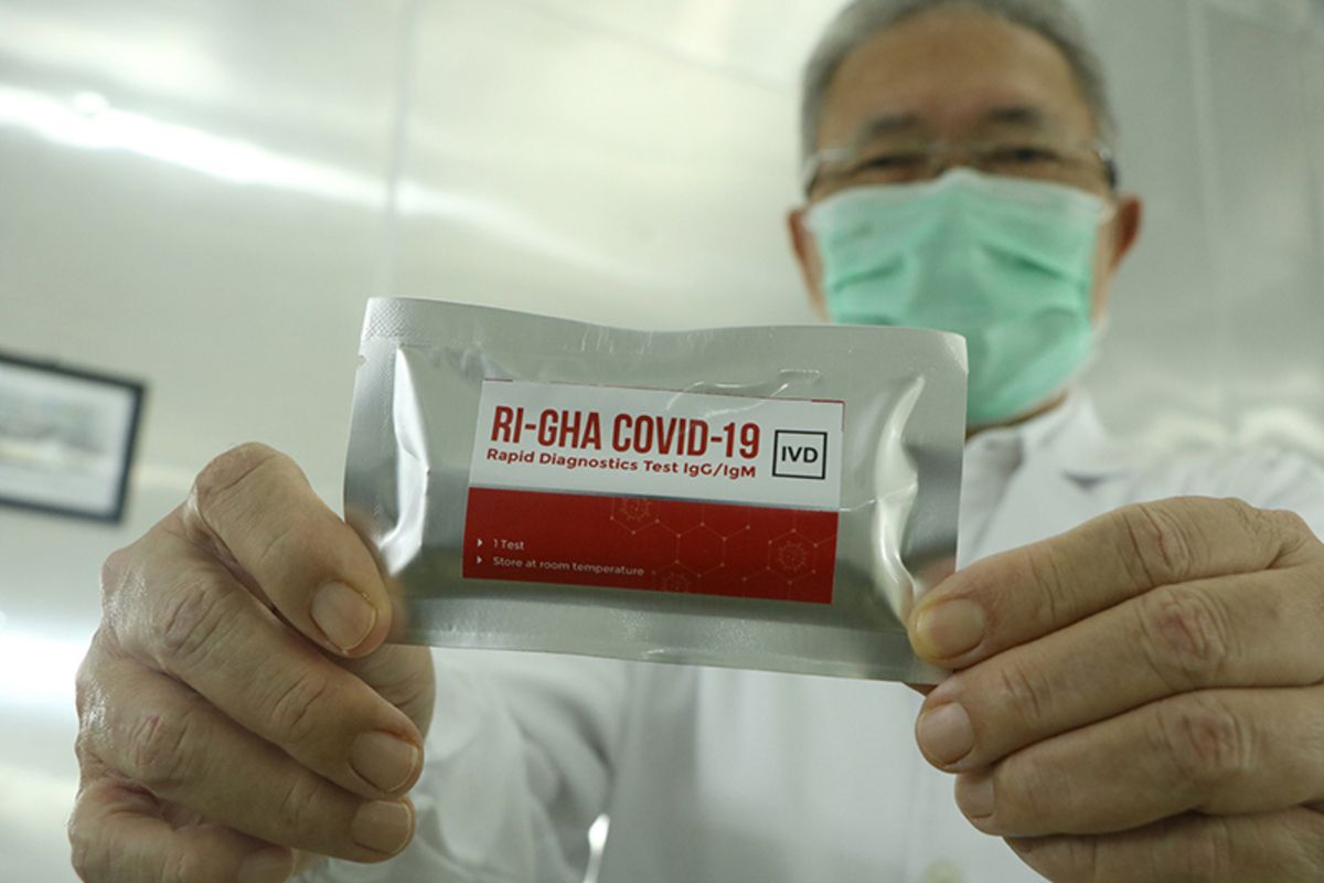 Indonesia Mampu Produksi Alat Rapid Test, per Unit Harganya Rp 75.000